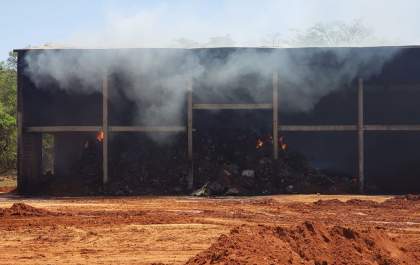 Imasul suspende serviço de Centro de Tratamento de Resíduos após incêndio