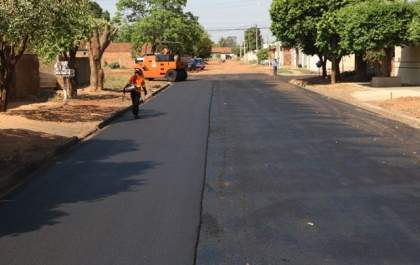 Obras no Jardim Dourados seguem a todo vapor em Três Lagoas