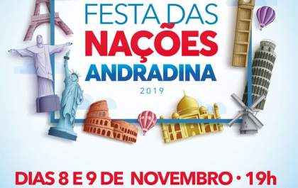 Festas das Nações de Andradina acontece nesta sexta e sábado