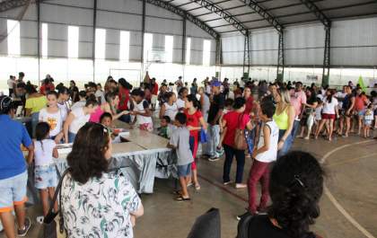 Alunos da rede municipal fazem feira do empreendedor em Andradina