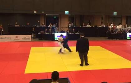 Judoca Sofia conquista ouro no Pan-Americano do México