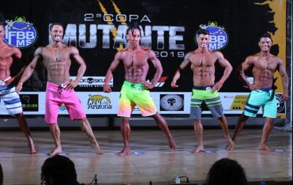 Atleta três-lagoense fica no top 2 em competição de fisiculturismo