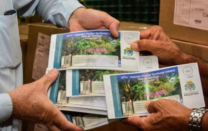 Prefeitura define empresa que fará os carnês do IPTU