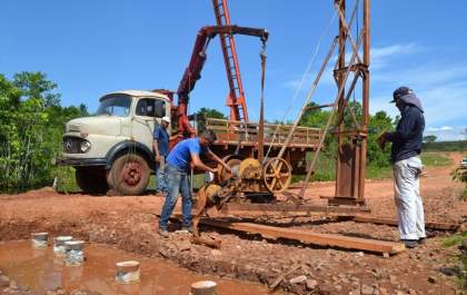 Em Selvíria ponte na área rural está sendo construída com parceria entre Prefeitura e Eldorado Brasil