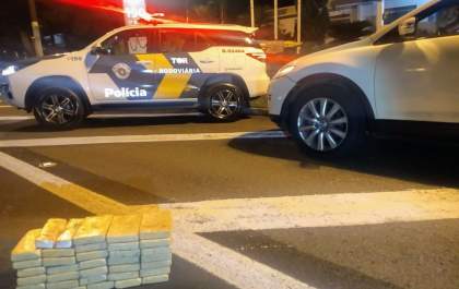 TOR prende casal de bolivianos com 35 quilos de cocaína
