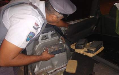 Estudante de medicina é preso transportando drogas