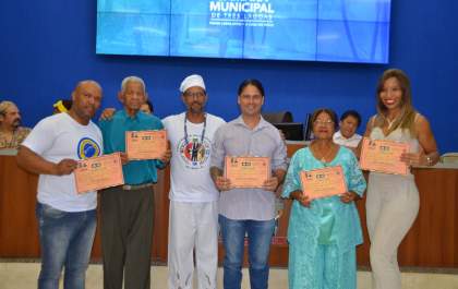 Confira as fotos da entrega da Comenda Personalidade Negra
