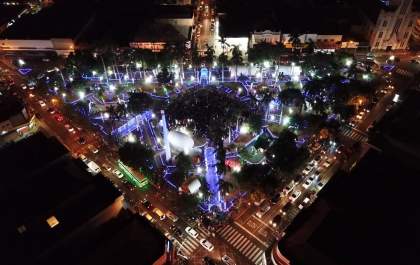 Abertura do Natal Iluminado de Birigui reúne 5 mil pessoas