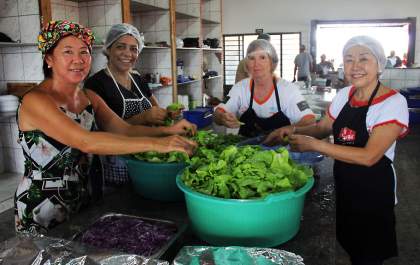 Almoço do Fundo Social arrecada recursos para Natal Solidário