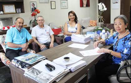 Tamiko garante convênio com Senai para qualificação profissional