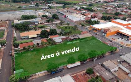 Governo de Andradina abre concorrência para venda de terreno na Avenida Guanabara