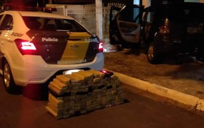Morador em Birigui é preso com 125 quilos de maconha