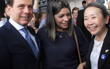 Tamiko leva pedidos ao governador João Doria em Araçatuba