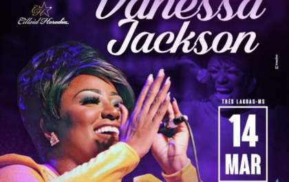 Vanessa Jackson estará em Três Lagoas com o show Divas