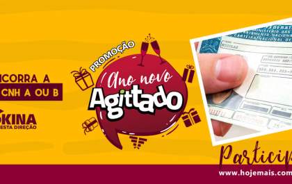 Ano Novo Agittado: entre em 2020 ganhando uma CNH de presente da Skina