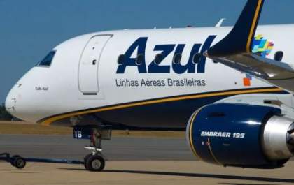 Azul cancela voos devido a obra em pista do aeroporto