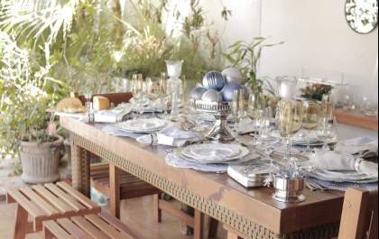 Cinco ideias para montar a mesa para ceia de Natal e Réveillon