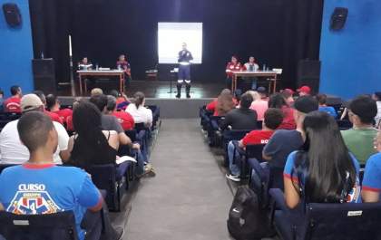 Sindicato dos Bombeiros Civis oferecem treinamento para fiscais