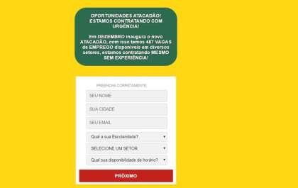 FAKE NEWS: Atacadão nega contratações e abertura de loja em Araçatuba