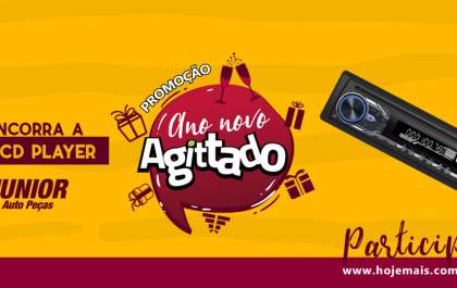 Ano Novo Agittado: entre em 2020 com um novo CD Player da Junior Autopeças