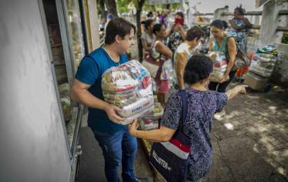 Fundo Social inicia doação de 2.800 cestas básicas