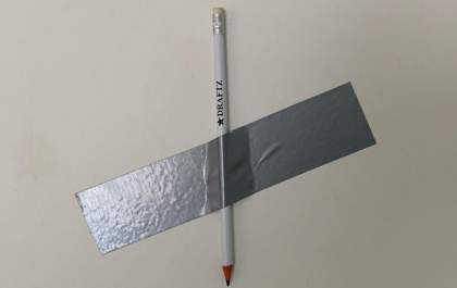 Arte feita com silver tape chega em Araçatuba