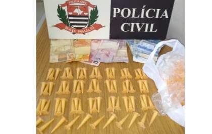 Dise prende frentista com cocaína