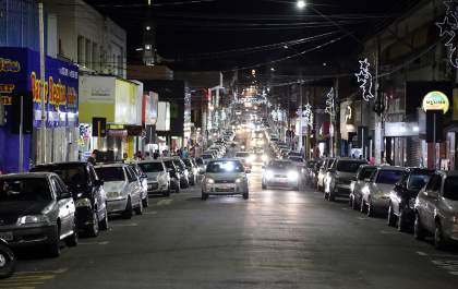 Substituição de lâmpadas de led no Centro promove mais eficiência energética e maior iluminação