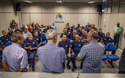 44 guardas municipais são promovidos em concurso interno