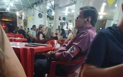 Pecuarista que usou braçadeira com suástica é investigado pela polícia