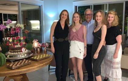 Os festejos para Rafaela