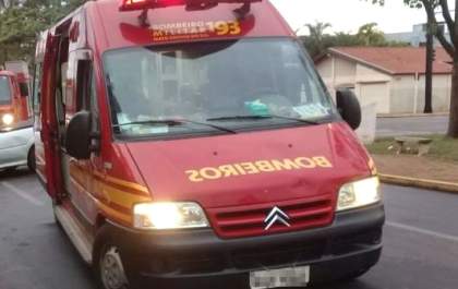 Ciclista fica ferida após atropelamento no bairro JK