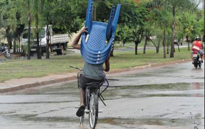 Três Lagoas deve ter chuva durante a tarde e a noite, diz Inmet