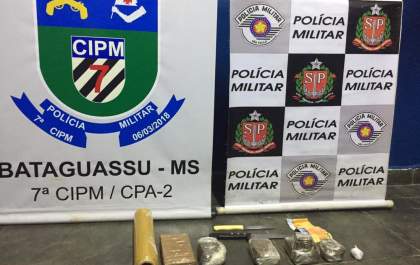 Polícias de MS e SP detonam 'boca de fumo' em Bataguassu
