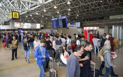 Nove aeroportos brasileiros estão entre os mais pontuais do mundo