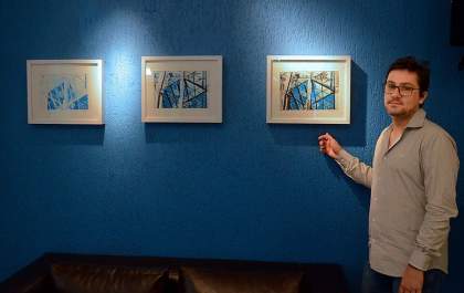 Gravuras em metal ganham exposição em Araçatuba