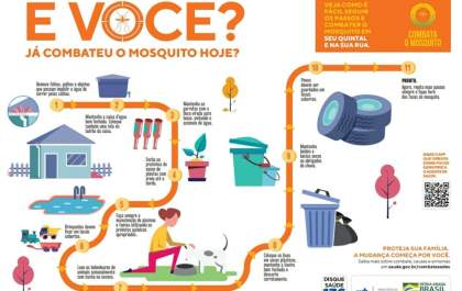 E você? Já combateu o mosquito hoje?