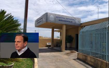 MP aciona Estado e João Doria por falta de médicos no hospital