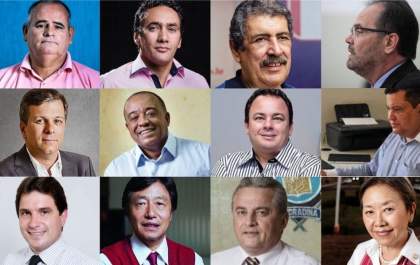 Se as eleições fossem hoje, em quem você votaria para prefeito de Andradina?