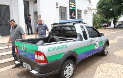 Polícia Municipal ganha veículo para patrulhamento ambiental