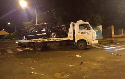 Depois de briga motorista invade festa com S10 e atropela 10 pessoas
