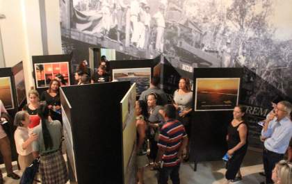 Mostra Fotográfica sobre rios e lagos paulista vai até sexta no Centro Cultural