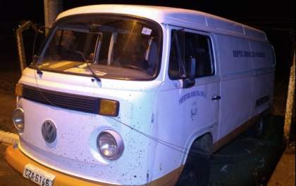 Ambulante é preso por furtar perua Kombi da Prefeitura de Birigui