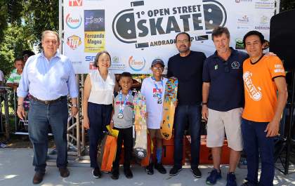 Competição de skate movimentou o fim de semana em Andradina