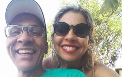 Amor: Professora de Três Lagoas comemora fim das radioterapia do irmão