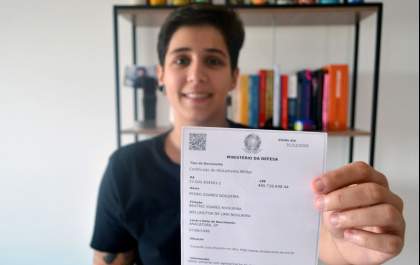 Araçatuba tem o primeiro homem trans a se alistar no serviço militar