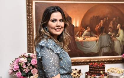 Colunista em festa