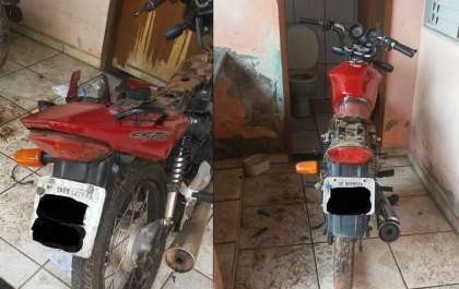 Dupla é flagrada pela PM desmontando moto furtada em Três Lagoas