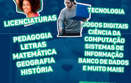 Estácio traz novos cursos para a cidade