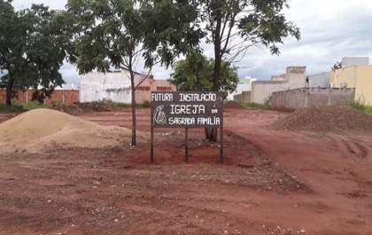 Igreja Sagrada Família será construída no Bairro Jardim dos Ipês em Três Lagoas&nbsp;
